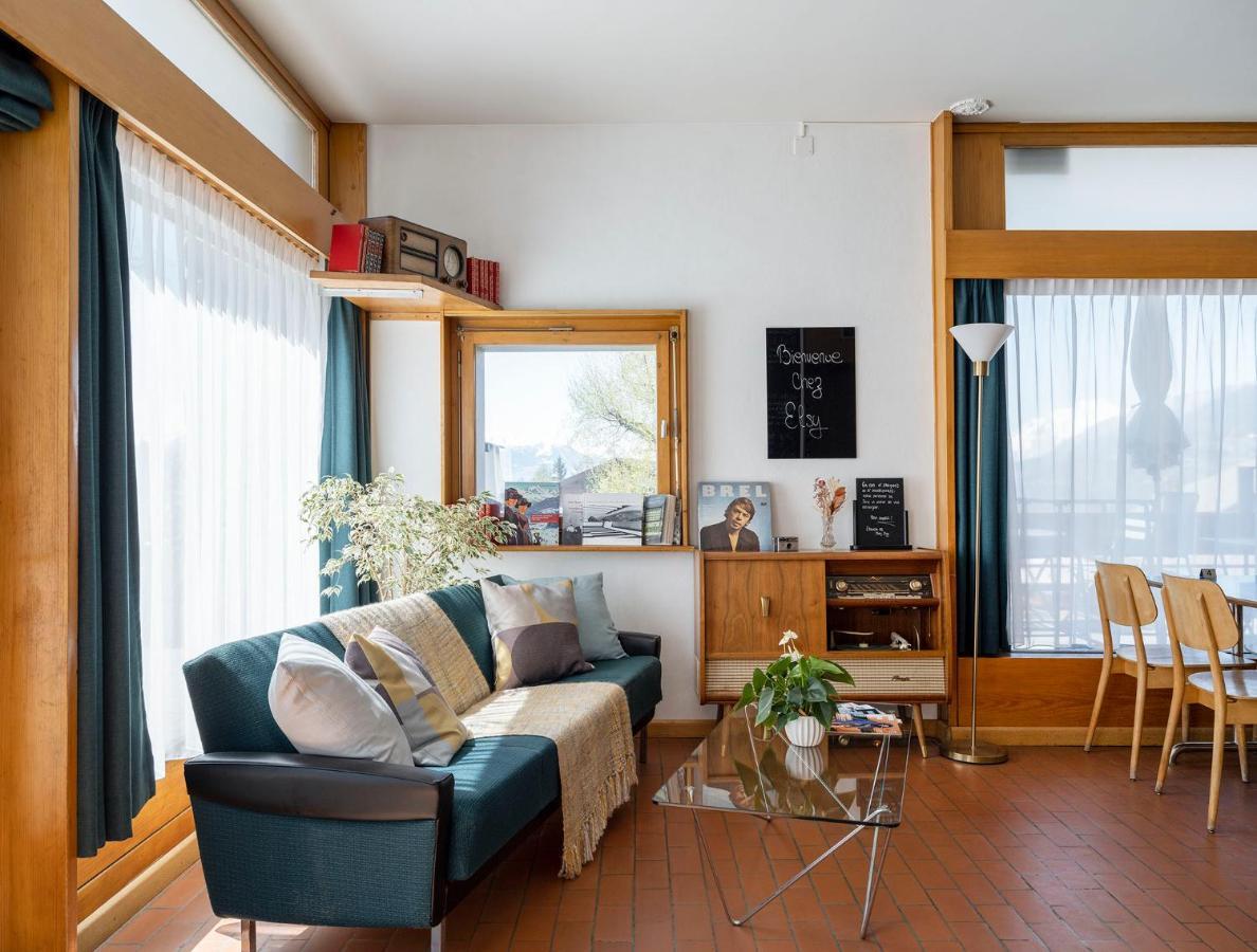 Hotel Historique Chez Elsy - Crans-Sapins Εξωτερικό φωτογραφία